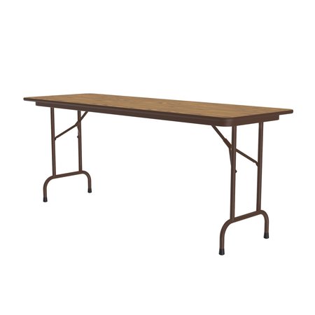 CORRELL CF TFL Folding Tables 24x60 Medium Oak CF2460TF-06